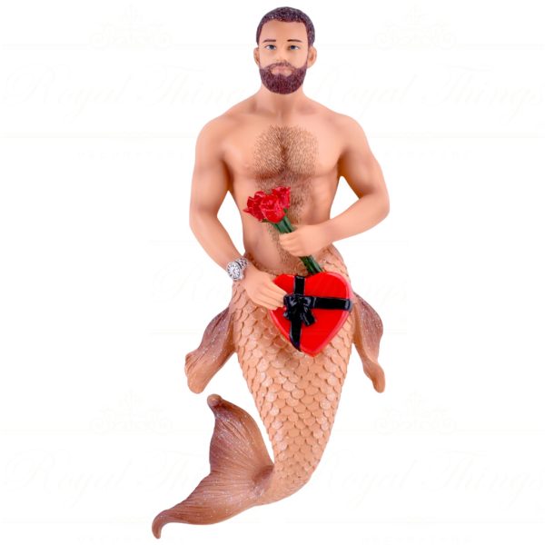 55 55434 December Diamonds Gay Christmas Ornaments Rosebud Merman Red Pink