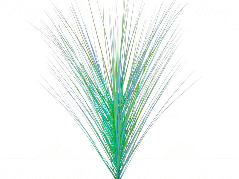 Goodwill Christmas Flowers Branches Metallic Foil Grass Bundle Stem Green Sp 20186