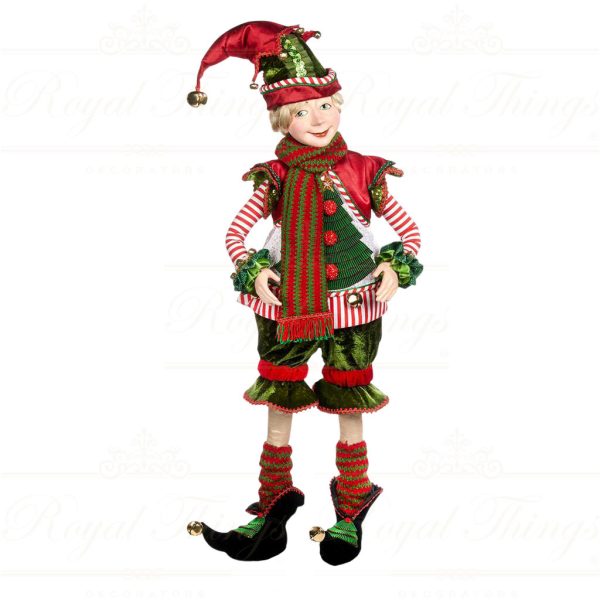 Kc 28 828229 Katherines Collection Christmas Doll Christmas Elf Red Green White