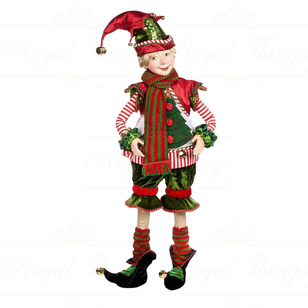 KC 28 828229 katherines collection christmas doll christmas elf red green white Kc 28 828229 Katherines Collection Christmas Doll Christmas Elf Red Green White