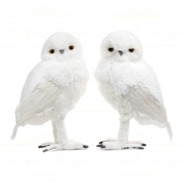 Goodwill Christmas Decorative Items Furry Snowly Owl T 78045