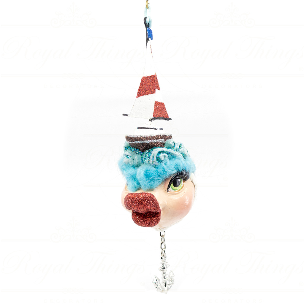 katherine s collection christmas heritage ornament splashing sailor Kissing Fish blue red white kc 28 29640 red Katherine S Collection Christmas Heritage Ornament Splashing Sailor Kissing Fish Blue Red White Kc 28 29640 Red