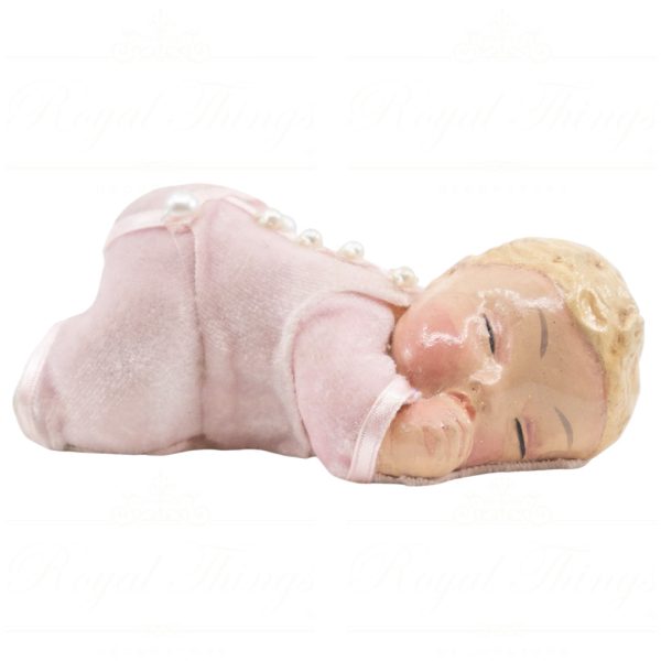 Kc 28 2857 Katherines Collection Christmas Decorative Items Baby First Blue Pink Vari Pink