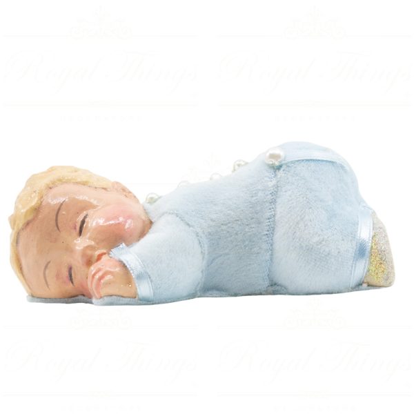 Kc 28 28577 Katherines Collection Christmas Decorative Items Baby First Blue Pink Vari Blue